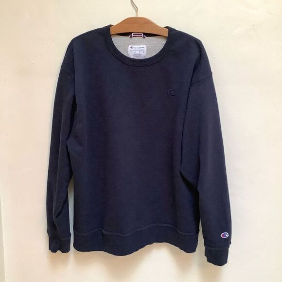 Champion Pullover Sweatshirt XL Blue EUC - Picture 1 of 4